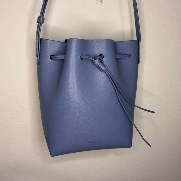 Mansur Gavriel Mini Bucket Bag Saffiano - Picture 8 of 13